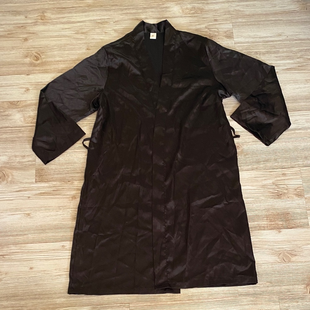 Luxurious Black Women's Sleepwear Robe